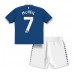 Günstige Everton Dwight McNeil #7 Babykleidung Heim Fussballtrikot Kinder 2023-24 Kurzarm (+ kurze hosen)